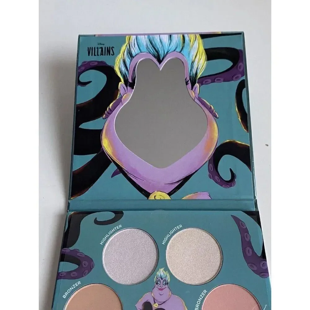 Disney Villains URSULA Complexion Palette Bronzer Highlighter Blush 6 Shades NEW